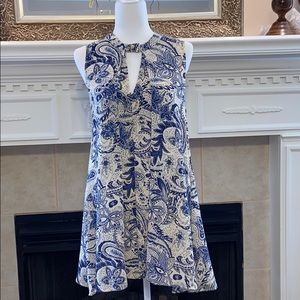 Astoria Born Sleeveless Dress with Keyhole Opening